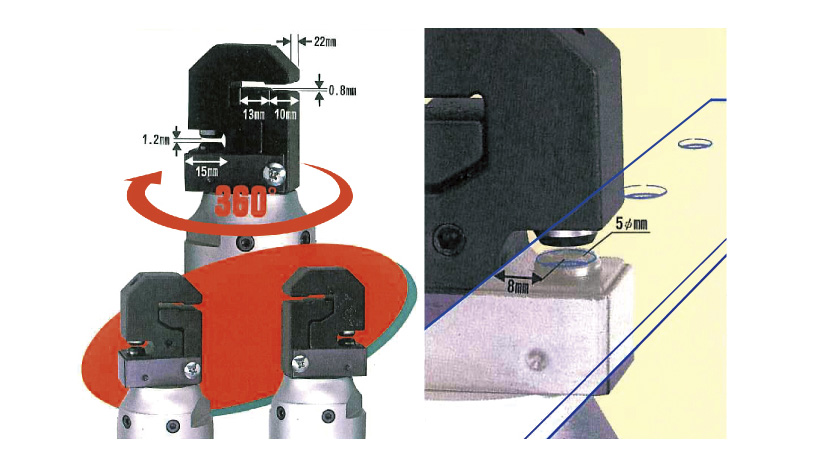 Súng đột lỗ khí nén Shinano SI-4800